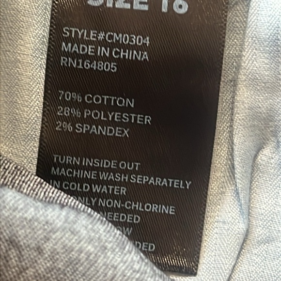 Copperflash Premium Denim pants size 16 - Picture 9 of 9